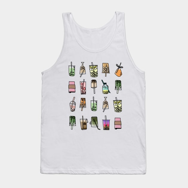 Boba baby Tank Top by DesignAzalea